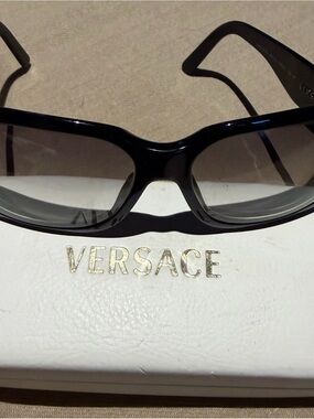 Versace Black Frame Sunglasses (frames only)